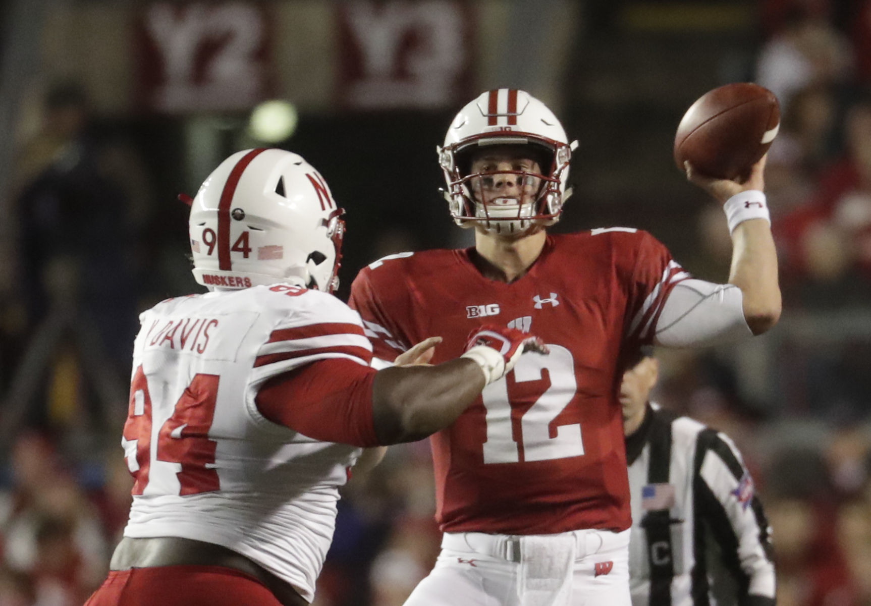 AP Nebraska Wisconsin Football